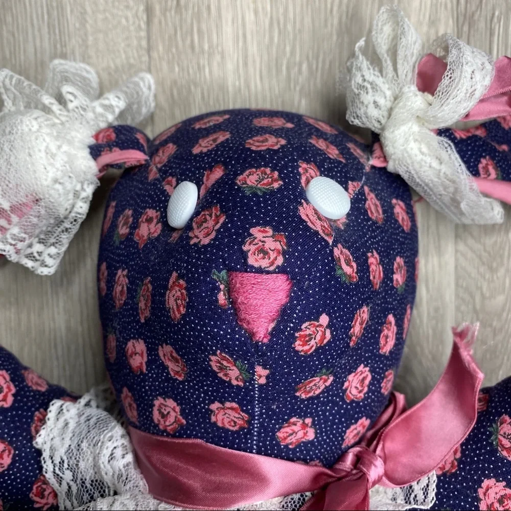 Stuffed Floppy Eared Bunny 1993